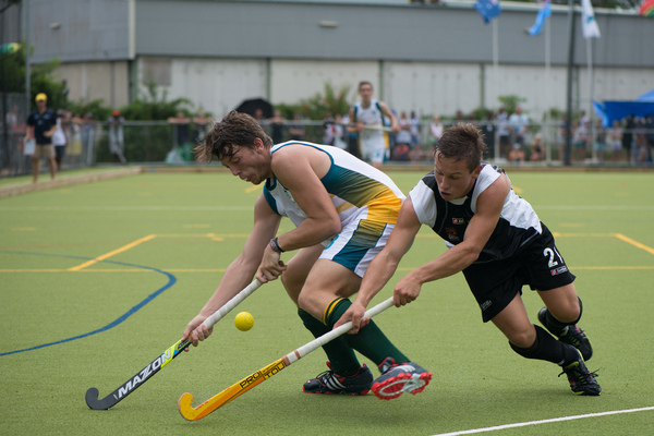 Shots from a couple of games in a junior field hockey tournament held in Port Vila.
