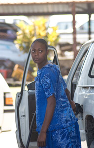 Something I haven't seen in other countries: Virtually every single gas station attendant in Vanuatu is a young woman. They wear island dresses as a uniform of sorts - I suppose to maintain a modest public face in front of the often brusque, sexist drivers.
