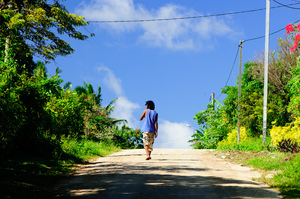 Shots from a walk through Port Vila's Simbolo and Anamburu neighbourhoods.
