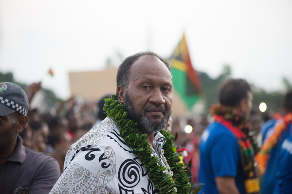 Members of the Under-20 World Cup Footbal squad returned to Vanuatu to absolute pandemonium as supporters erupted in an outpouring of joy.
