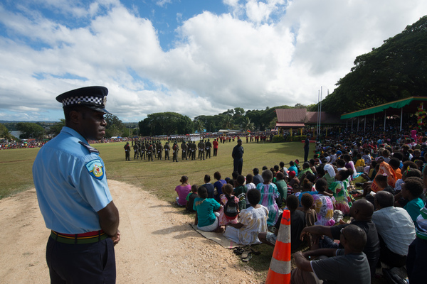 Shots from Vanuatu's 34th independence day ceremonies in Port Vila.
