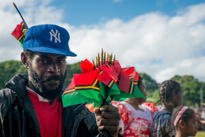 Shots from Vanuatu's 34th independence day ceremonies in Port Vila.
