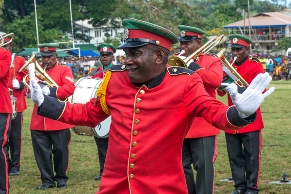 The VMF marching band once again put on a hilarous, show-stopping performance.
