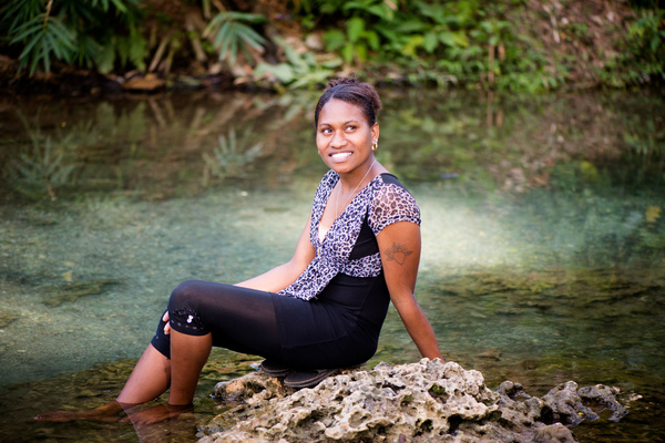 Jacintha very kindly volunteered to model for me and my class. 

