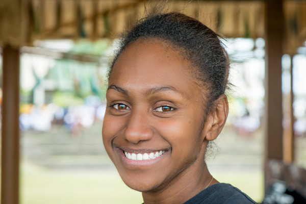 Jayleen became a minor celebrity when her interview amid the ruins of cyclone Pam with Alice Clements of UNICEF was replayed on news programmes around the world. She's happily enrolled at university now, and her mother has a new market stall in which to sell her wares. Life is still challenging, but the immediate effects of Pam are receding with every passing day.
