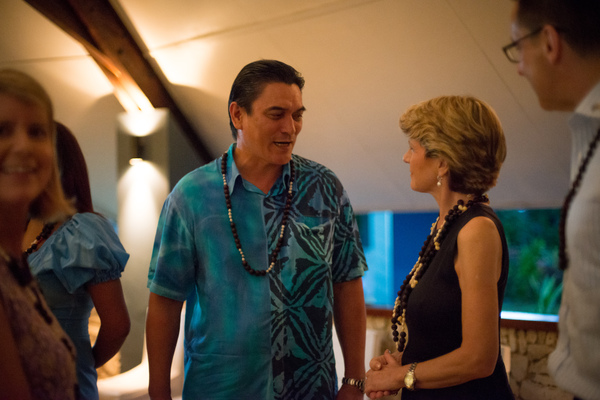 Shots from the first day of Australian Foreign Minister Julie Bishop's 2013 visit to Vanuatu.
