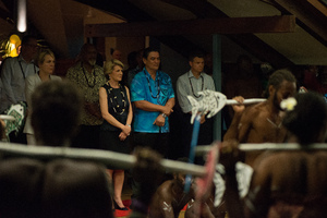 Shots from the first day of Australian Foreign Minister Julie Bishop's 2013 visit to Vanuatu.
