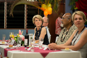 Shots from the first day of Australian Foreign Minister Julie Bishop's 2013 visit to Vanuatu.
