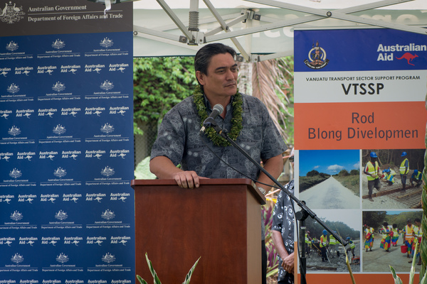 More shots from Australian foreign minister Julie Bishop's 2013 visit to Port Vila.
