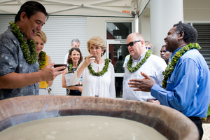 More shots from Australian foreign minister Julie Bishop's 2013 visit to Port Vila.
