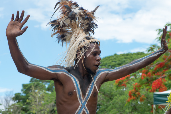 More shots from Australian foreign minister Julie Bishop's 2013 visit to Port Vila.
