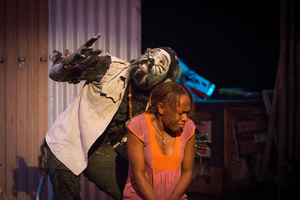 Virana Tamata and Danny Michel. The King Rat woos Veronique.
