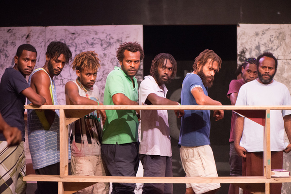 Shots from Wan Smolbag's production of Kalabus.
