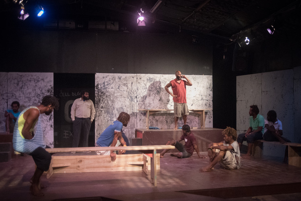 Shots from Wan Smolbag's production of Kalabus.
