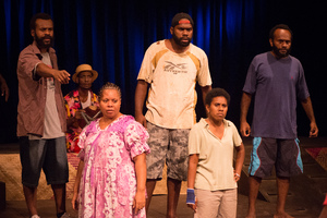 First round of shots from Wan Smolbag Theatre's production of Laef i Swit.
