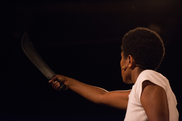 Shots from another run of Wan Smolbag Theatre's Laef i Swit, this time with Florence Taga as Sonia.
