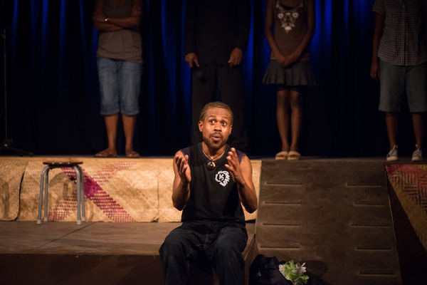 Shots from another run of Wan Smolbag Theatre's Laef i Swit, this time with Florence Taga as Sonia.
