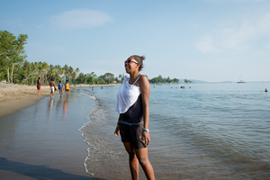 Some shots from a class trip to Mele beach.
