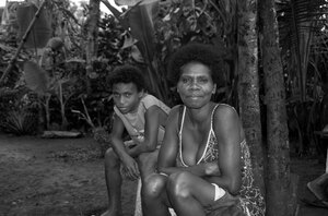 Two members of my adoptive family from the Banks group of islands.
