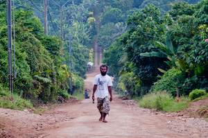 Shots taken during a walk through the Ohlen neighbourhood of Port Vila.
