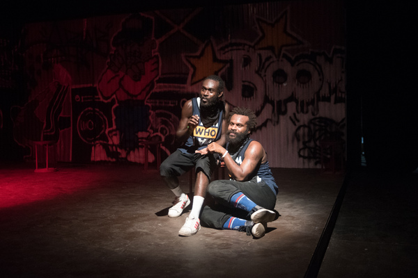 Shots from Wan Smolbag Theatre's dance/music/theatre production of Olsem Dadi, a hard-hitting examination of what it is to be a man.
