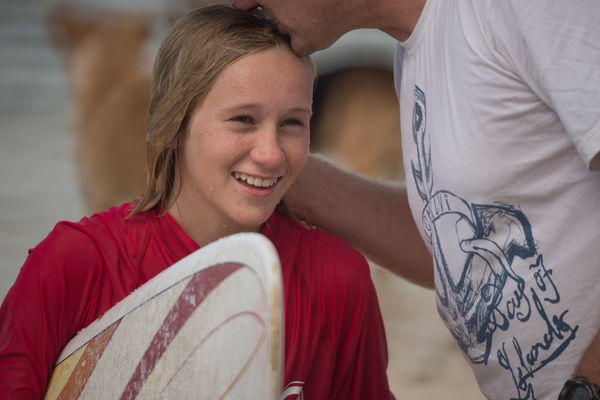 Shots from day one of the Pango Open surf competition.
