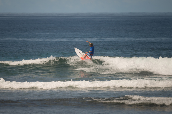 Shots from day one of the Pango Open surf competition.
