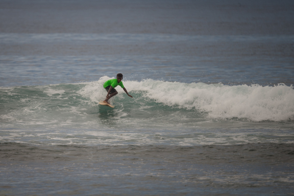 Shots from day one of the Pango Open surf competition.
