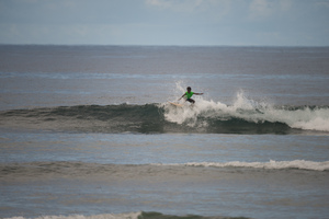Shots from day one of the Pango Open surf competition.
