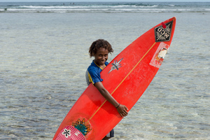 Some shots taken for Island Life magazine for a story about a youth surf club in Pango, a village near Port Vila.
