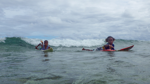 Some shots taken for Island Life magazine for a story about a youth surf club in Pango, a village near Port Vila.
