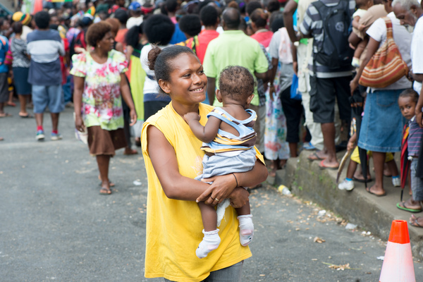 Shots from a visit to Vanuatu by a Chinese hospital ship.
