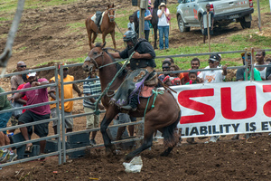 Port Vila residents gathered to watch a bit of the Wild West on Saturday in what everyone hopes is the first annual Port Vila Rodeo.
