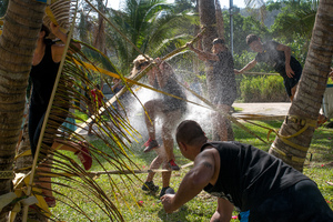 18 teams turned duked it out at Benjor Beach Resort to determine who could outwin, outlast, and out-fun the others in the seventh annual ProMedical Survivor Games.
