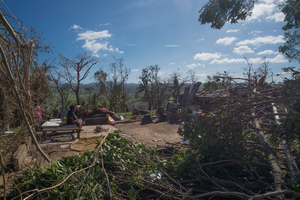 Rachel is a three year old girl whose life was altered by cyclone Pam.
