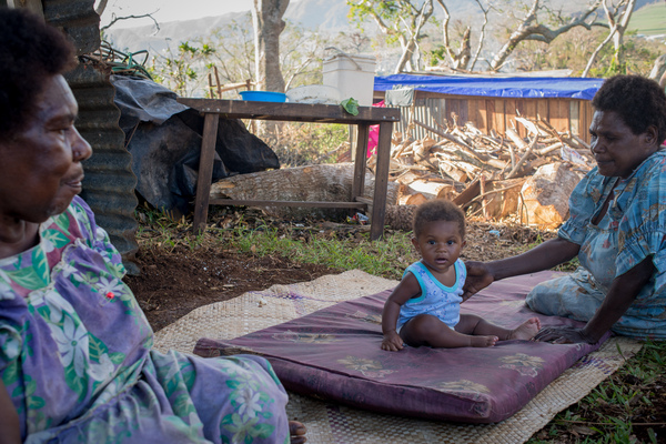 Rachel is a three year old girl whose life was altered by cyclone Pam.
