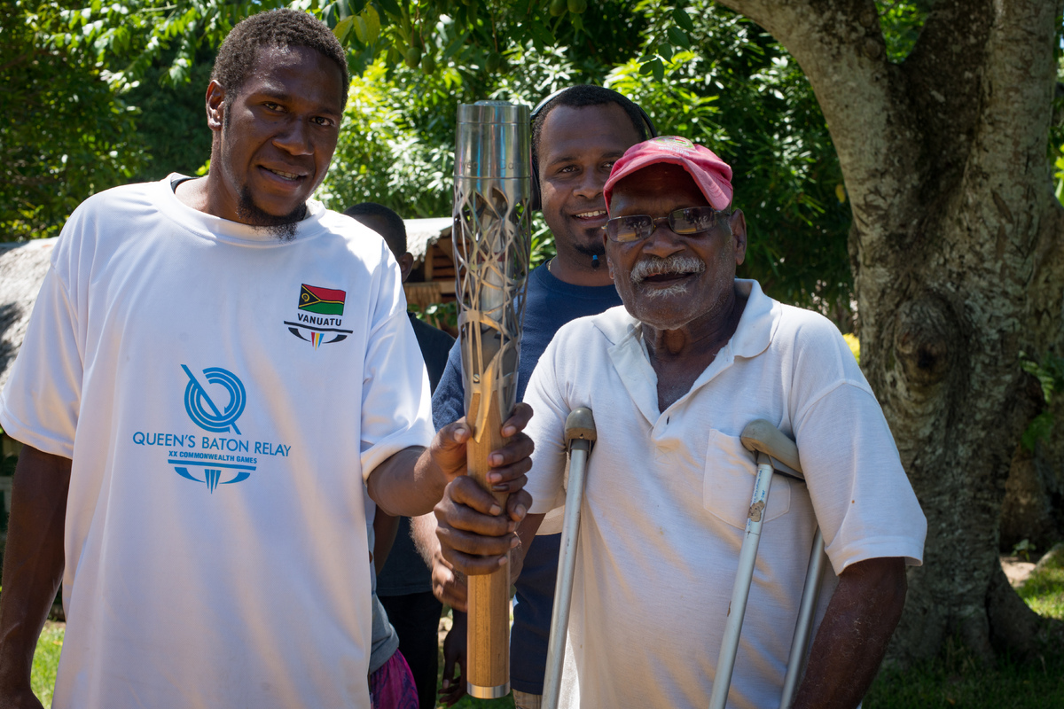 Shots from a trip round the island following the Queen's Baton relay.
