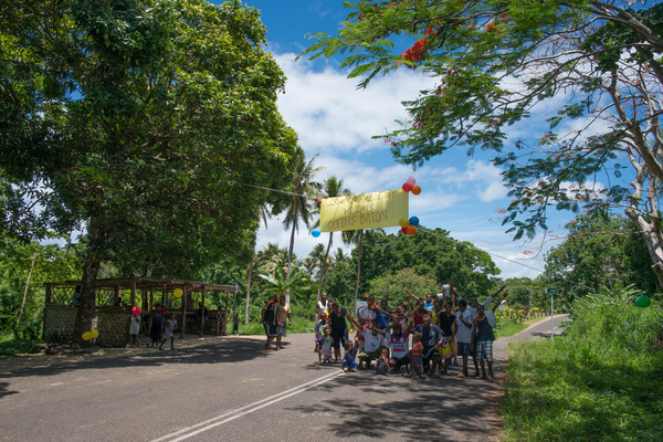 Shots from a trip round the island following the Queen's Baton relay.
