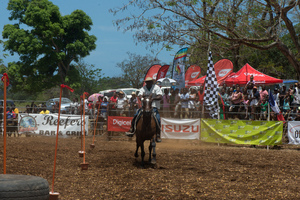 Fun and excitement on the first day of the 2017 edition of the Port Vila Rodeo.
