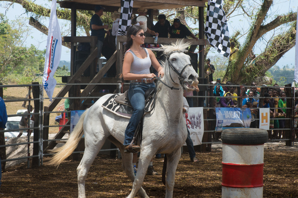 Fun and excitement on the first day of the 2017 edition of the Port Vila Rodeo.
