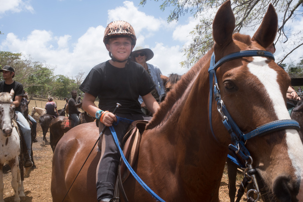 Fun and excitement on the first day of the 2017 edition of the Port Vila Rodeo.
