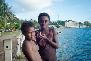 Some shots from the Seafront area of Port Vila, as well as a few in the market house.
