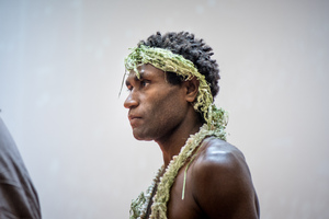 Mungau Dain, star of the Academy Award nominated film Tanna, expressed his thanks to the audience for their support at an event in Port Vila Vanuatu.
