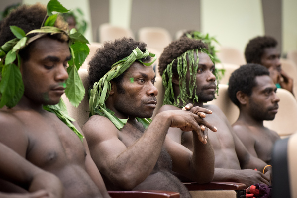 Hundreds turned out to show their support for Academy Award nominee Tanna at a live event at the National Conference Centre in Port Vila.
