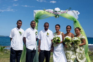 Wedding service near Mele.
