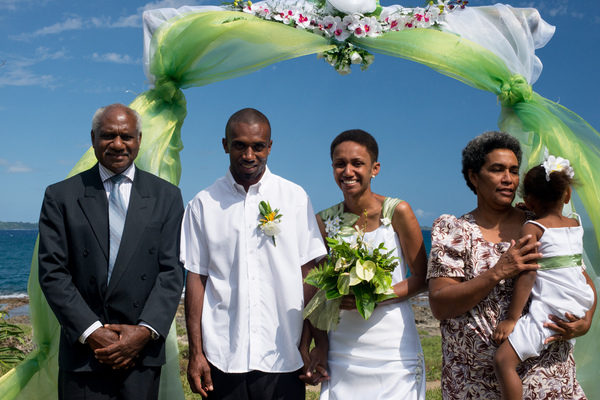 Wedding service near Mele.
