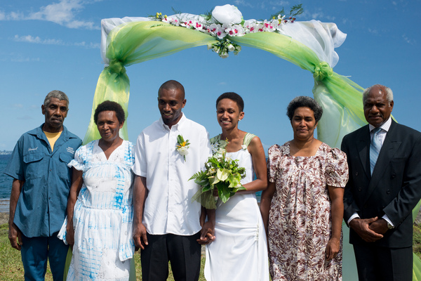 Wedding service near Mele.
