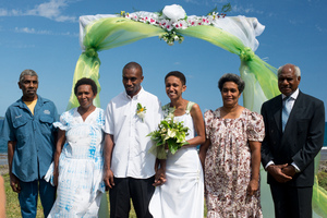 Wedding service near Mele.
