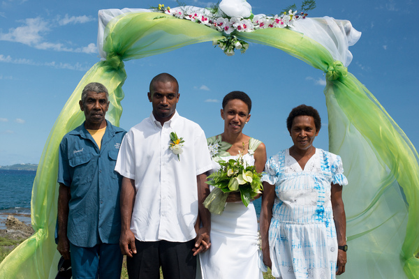 Wedding service near Mele.
