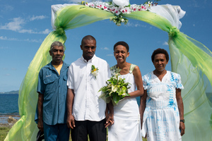 Wedding service near Mele.
